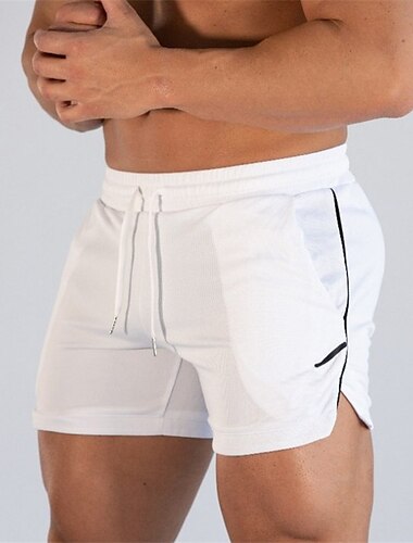  Herren kurze Sporthose Laufshorts kurze hosen Laufshorts Leichtathletik Kurze Hosen Trainingsshorts Marathon Ein Drittel Shorts Ranger-Höschen Kurze Hose Outdoor Sportlich Athlässigkeit Sommer