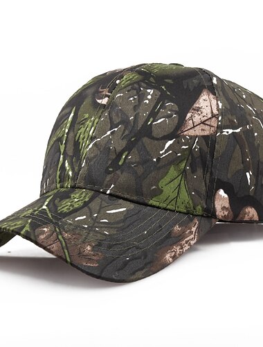  Herren Cap Basecap Braun Grün Baumwolle Bedruckt Strassenmode Stilvoll Brautkleider schlicht Täglich Outdoorbekleidung Festtage Pflanzen Sonnenschutz