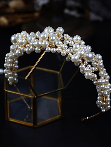  Banderolele Imitație de Perle Nuntă Petrecere / Seara Modă Cu Imitație de Perle Diadema Articole Pentru Cap