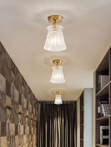  13 cm Conception unique Lampe suspendue Plafonniers Verre Verre Plaqué Moderne Style nordique 110-120V 220-240V / CE / E26 / E27