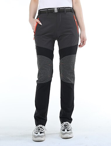  Dam Vandringsbyxor Lappverk Sommar Utomhus Normal Vattentät Snabb tork Andningsfunktion Slitstyrka Elastan Underdelar Armégrön Kaki Svart Jakt Fiske Klättring S M L XL XXL