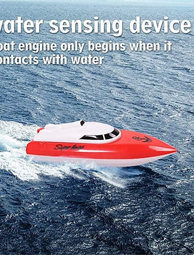  boten met afstandsbediening speelgoedboten hoge snelheid waterdichte oplaadbare afstandsbediening / rc voor zwembaden en meren boot voor cadeau voor volwassenen
