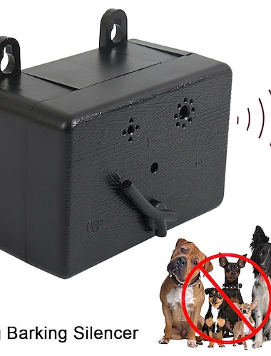  addestramento del cane dispositivo anti-abbaio dispositivi di controllo dell'abbaiare del cane cane facile da installare deterrenti sonici contro la corteccia plastica del cane anti-abbaiare ad