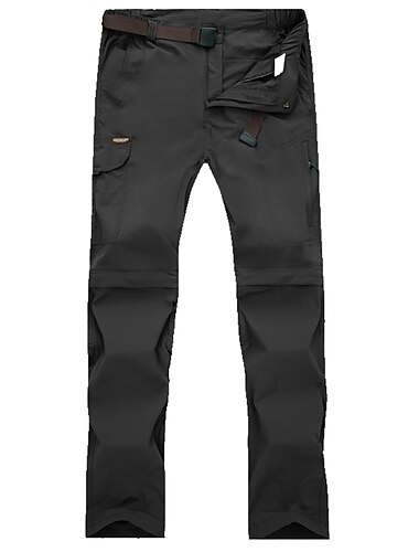  Per donna Pantaloni convertibili Pantaloni da escursione Estate Esterno Impermeabile Comfort Traspirante Multi-tasca Pantaloni Nero Verde militare Caccia Pesca Scalate S M L XL XXL