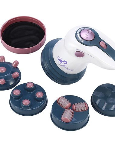  4 in 1 elektrisches Infrarot-Anti-Cellulite-Massagegerät zum Abnehmen des Körpers, entspannendes Muskel-3D-Walzengerät zum Abnehmen von Fett