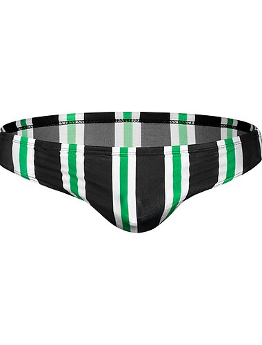 Men's Swim Trunks Swim Shorts Quick Dry Board Shorts Bathing Suit Swimming Surfing Water Sports Stripes Summer
