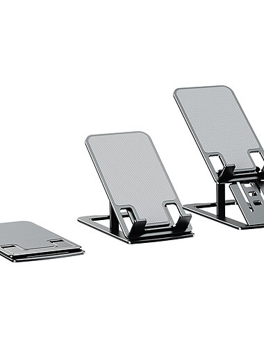  verstellbarer Desktop-Tablet-Halter aus Aluminiumlegierung, faltbarer Telefon-Standard-Handyhalter, Ständer, iPhone, iPad