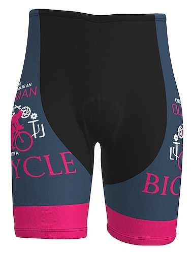  Herren Rennradhosen Radlerhose Fahrradhose Fahrradshorts Radhose kurz mit polster Fahhrad Kurze Hose Gepolsterte Shorts / Gämse MTB Mountain Rennrad Sport Graphic 3D-Pad Radfahren Atmungsaktiv