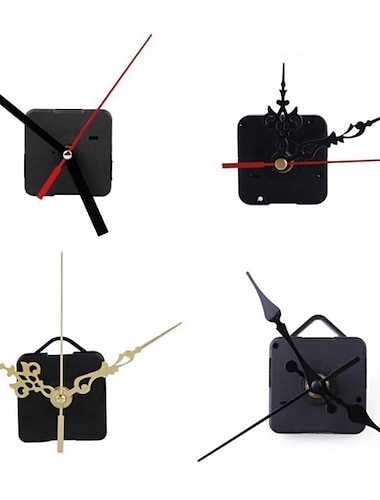  mécanisme d'horloge kit de bricolage mécanisme pour pièces d'horloge horloge murale quartz heure minute main mouvement d'horloge à quartz