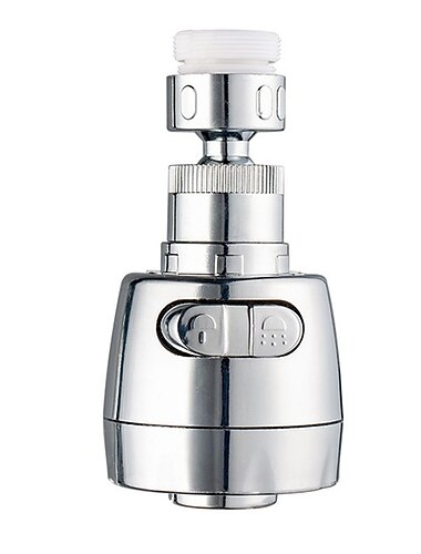  Küchenspüle Wasserhahn Sprüher Wassersparbelüfter 360 Grad drehbarer Bubbler-Filter Frei zu biegende Düse Flexibler Wasserhahn