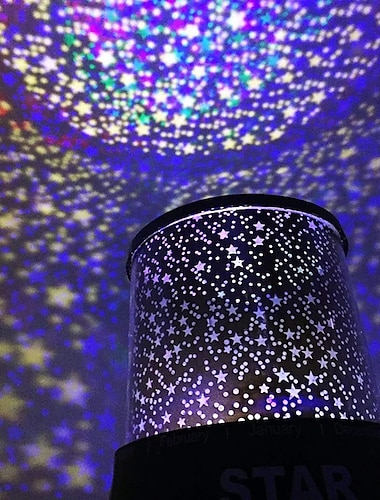  led galaxy star night light projector rotating starry sky light tiktok star light projector nebula projector usb cable rechargeable