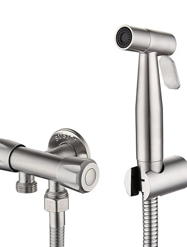  bidet monotrou en inox autonettoyant contemporain / monocommande monotrou