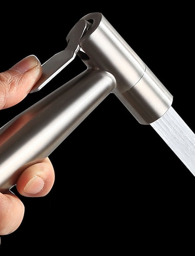  Pulvérisateur de robinet de bidet mural, trefilation de fil d'acier inoxydable 304, ensemble de robinet de pulvérisateur de bidet haute pression multifonctionnel, utilisé dans les salles de bains
