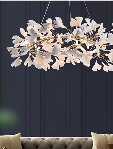  led hanglamp 60 cm lantaarn desgin kroonluchter koper messing led 220-240v