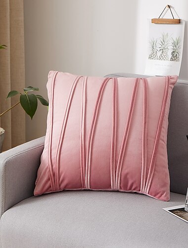  decoratieve kussenslopen sierkussenhoezen verdikt fluweel 3d gestreepte geruite bankkussenhoes buitenkussen patio sierkussenhoezen voor tuin boerderij bank bank roze blauw salie groen paars