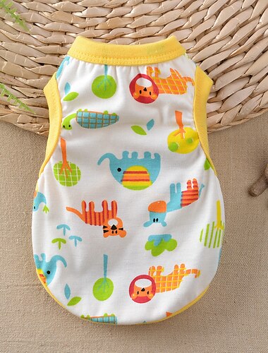  Honden Katten Sweatshirt Gilet Elegant leuke Style Aanbiddelijk Ademend Zacht Dagelijks gebruik Casual / Dagelijks Hondenkleding for Bulldog Bichon Frise pomeranian Small Gemiddeld