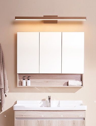  lightinthebox led spiegel licht vanity light led moderne badkamer verlichting led wandlampen slaapkamer badkamer aluminium wandlamp 8/12/16 w