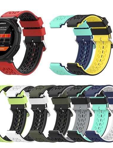  Ver Banda para Garmin Approach S2 / S4 Silicona Reemplazo Correa Transpirable Correa Deportiva Hebilla Clásica Pulsera