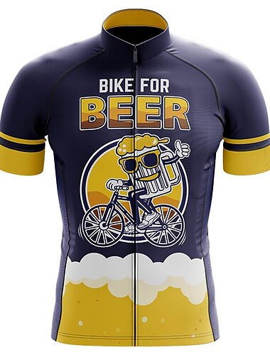  21Grams Herren Radtrikot fahrradbekleidung Fahrradtrikot Kurzarm Fahhrad Shirt mit 3 Gesäßtaschen MTB Mountain Rennrad Atmungsaktiv Rasche Trocknung Feuchtigkeitsabsorbierend Reflexstreiffen Schwarz