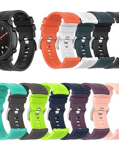  Ремешок для часов для Huawei Huawei Watch GT2 46mm силиконовый Замена Ремень Дышащий Спортивный ремешок Браслет