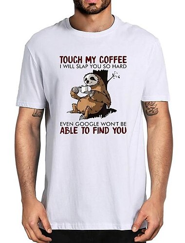  Herren Buchstabe Hemd T Shirt 100% Baumwolle Kurzarm Grafik Hemd Schwarz Weiß Wein Bequemes T-Shirt Lässig Modedesigner-Kleidung