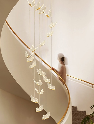  LED Pendelleuchte 35 cm Single Design Pendelleuchte Acryl LED Nordic Style 110-240 v