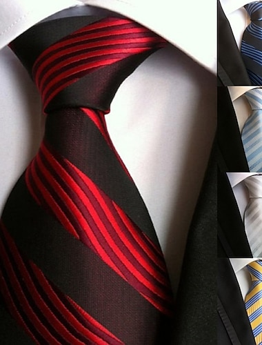 Homme Cravate Cravates Travail Imprime Formel Entreprise