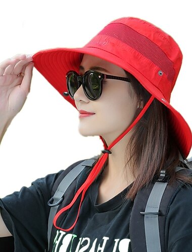  Sombrero Gorro para el Sol Sombrero Bob Empacable Protección UV Transpirable para Algodón Verano Primavera