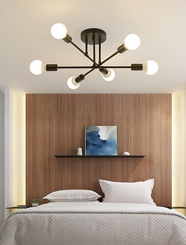  72 cm Globus Design geometrische Formen Unterputzleuchten Metall Sputnik linear geometrisch bemalte Oberflächen zeitgenössisch künstlerisch nordischer Stil 110-220 V 220-240 V