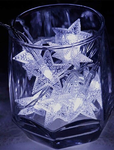  ramadan eid lichten led solar star lichtslingers 40ft 12m 100leds 7m 50leds 6.5m 30leds 5m 20leds 8modes fonkelende kerstverlichting waterdichte ster lichten voor buiten tuinen gazon patio landschap