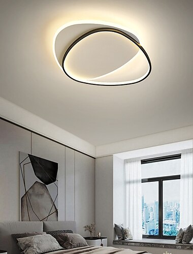 led φωτιστικό οροφής μοντέρνο απλό βασικό 37cm 46cm γεωμετρικά σχήματα flush mount lights μεταλλικό μοντέρνο στυλ γεωμετρικά βαμμένα φινιρίσματα 220-240v 110-120v