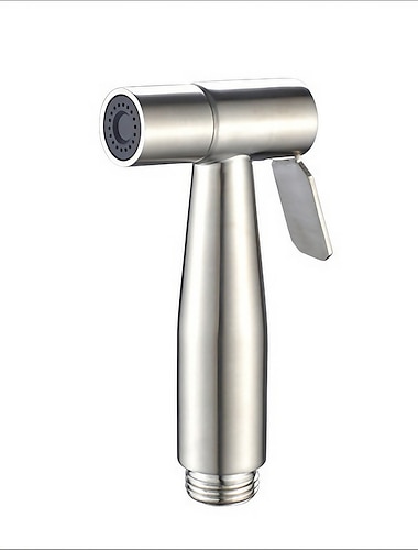  bidet monotrou en acier inoxydable autonettoyant contemporain tuyau d'arrivée d'eau de 1,5 m de base 1/2 eu