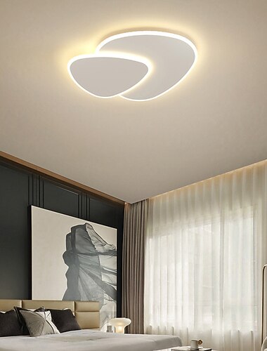  plafoniera led 40 50 cm forme geometriche luci da incasso metallo stile moderno geometrico finiture verniciate led moderno 220-240v