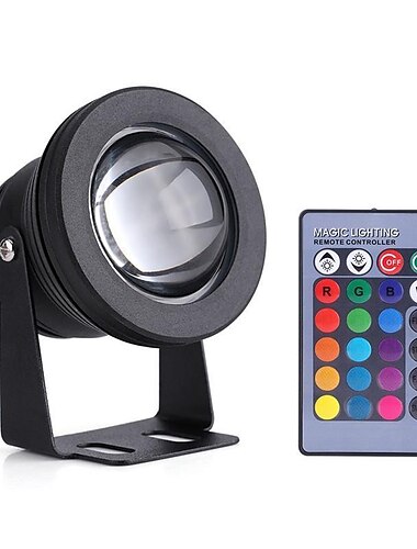  led teich pool lichter unterwasserbrunnen strahler fernbedienung rgb wasserdicht farbwechsel 12v led perlen für landschaft
