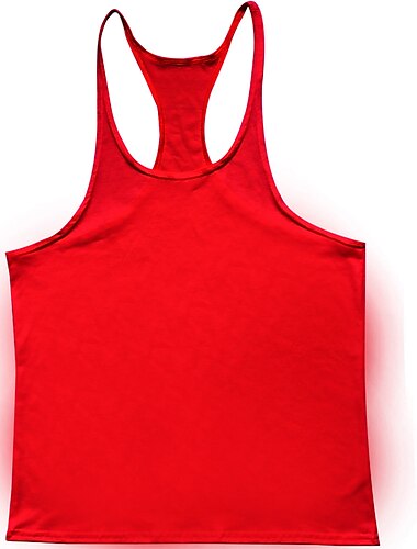  Herren Tank Top Running Sport Top Fitnesshemd Ärmellos Muskelshirt Casual Sommer Baumwolle Atmungsaktiv Schnelltrocknend Weich Yoga Fitness Fitnesstraining Sportbekleidung Sportkleidung Crimped Army