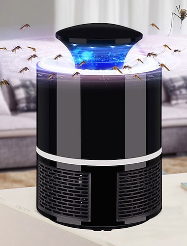  Автоматическая ловушка для насекомых и летающих жуков в помещении, убийца комаров и комаров с УФ-светодиодным вентилятором, usb