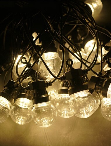  led-birne lichterketten außen 5m 10m 20m lichterketten 50 100 150 leds 2835 smd 1 satz warmweiß mehrfarbig party dekorativer urlaub 100-240 v