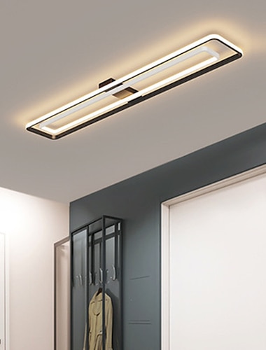  ledet taklampe 40 60 80 100 cm geometriske former innfelt lys metall kunstnerisk stil moderne stil stilig malt finish LED moderne 220-240v