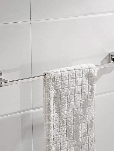  wandmontierter handtuchhalter robehaken toilettenbürstenhalter neues design kreativ zeitgenössisch modern edelstahl kohlenstoffarmer stahl metall 1 stück badezimmer