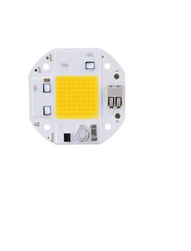  høy effekt 50w cob led chip smd 110v sveisefri diode for lampeperler gjør-det-selv-belysning smart ic trenger ikke driver