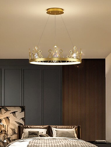  vezetett medálfény 40 50 cm egyterű csillár fém művészi stílus modern stílus elegáns festett kivitel művészi modern 220-240v