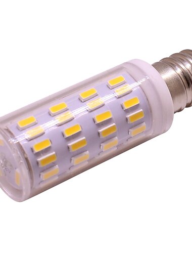  1 pièces e14 ampoules led 3w équivalent 30w ampoule à incandescence e14 ampoule à base européenne dimmable ac/dc12-24v mini ampoule de maïs 4014 63smd 360 angle de faisceau remplacer les lumières du