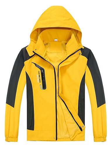  Herren Camouflage Bomberjacken Windjacke Herren Streetwear Harajuku Cargo Jacken Vintage Kapuzenjacken Gelb Camo L