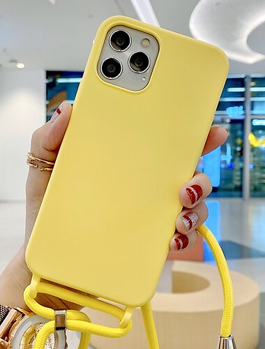  Χρωματιστή Θήκη Σιλικόνης με Λαβή για iPhone 16e 16 15 Pro Max Plus 14 13 12 11 Pro Max Mini X XR XS Max 8 7 Plus – Απαλή Αφή Πλήρης Κάλυψη Διαγώνια Λωρίδα