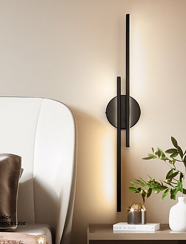  Lightinthebox luces de pared led creativas luces de pared led modernas simple sala de estar dormitorio luz de pared de hierro 110-240 v 14/16 w