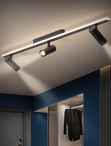  LED-Deckenleuchte 80/100 cm dimmbare Insel-Design-Strahler Aluminium moderner Stil stilvolle lackierte Oberflächen LED-moderne 220-240V