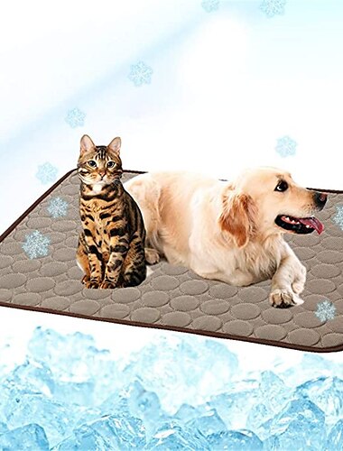  hundematte kühlende sommerunterlage matte für hunde katzendecke sofa atmungsaktiv haustier hundebett sommer waschbar für kleine mittel große hunde auto