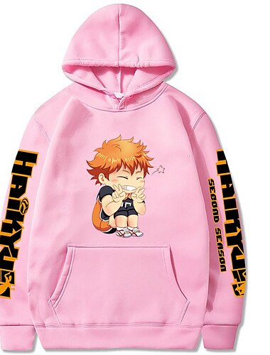  Haikyuu Cosplay Hinata Shoyo Anime Zeichentrick Manga Anime Bedruckt Harajuku Grafik Kawaii Für Herren Damen Erwachsene Zurück zur Schule Heißprägen