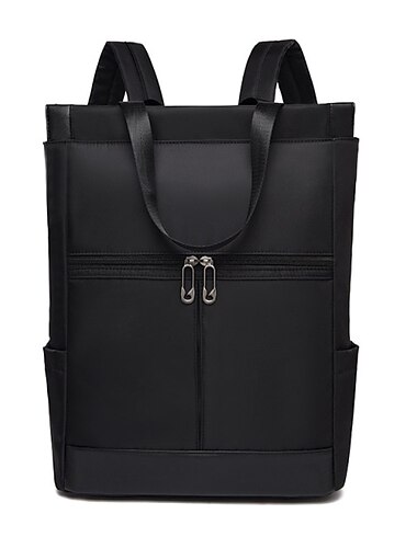  Laptop-Rucksack-Taschen 15.6 " Zoll Kompatibel mit Macbook Air Pro, HP, Dell, Lenovo, Asus, Acer, Chromebook Notebook Wasserdicht Stossfest Nylonfaser Volltonfarbe für Geschäftsbüro