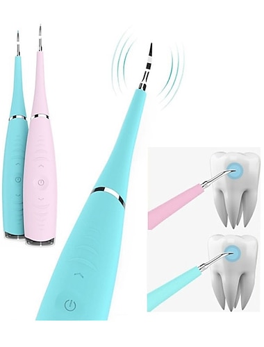  Portable Electric Ultra Sonic Dental Scaler Tooth Tartar Tool Sonic Remover Stains Tartar Plaque Whitening Oral Cleaner Machine